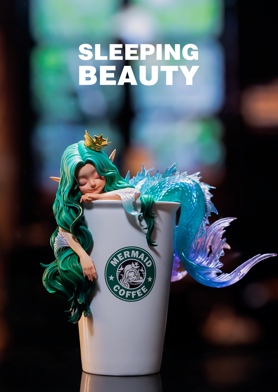 Coffee fairy designer toy front