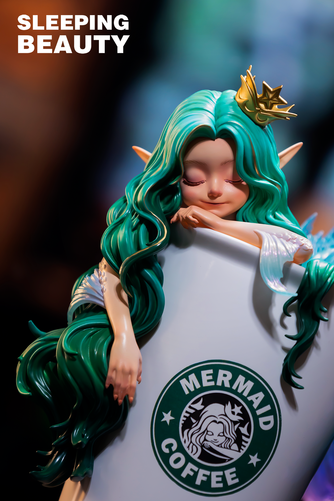 Coffee fairy designer toy front