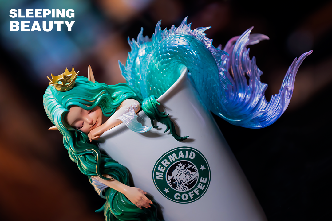 Coffee fairy designer toy front