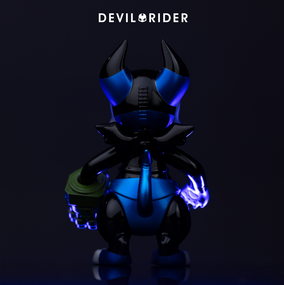Toy Holic Studio DEVILRIDER Blue sofubi DCon 2024