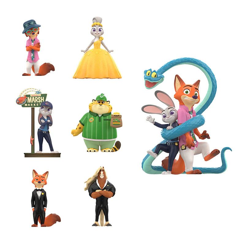 DISNEY Zootopia 2 New Journey Series Figure Blind Box Series