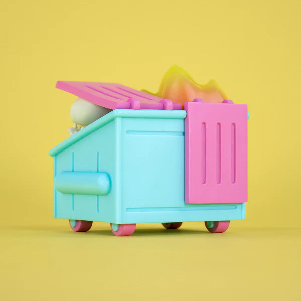 Dead Inside Dumpster Fire Vinyl Figure