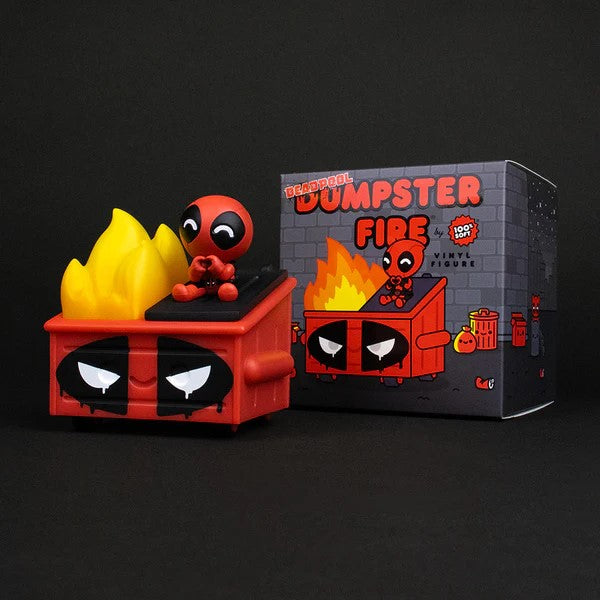 Deadpool Dumpster Fire Vinyl Figure Box