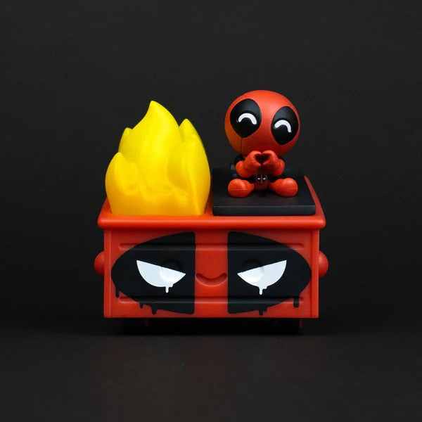 Deadpool Dumpster Fire Vinyl Figure Box