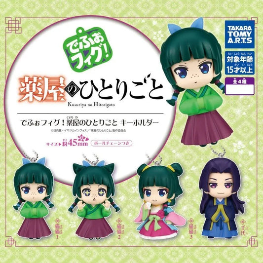 DefoFig! The Apothecary Diaries Gashapon Full Set 4-Pack