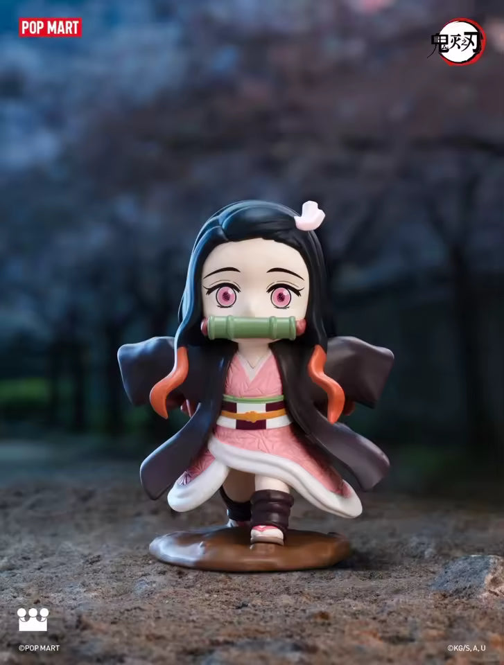 POP MART Demon Slayer Kimetsu No Yaiba Battle Figure Series Nezuko