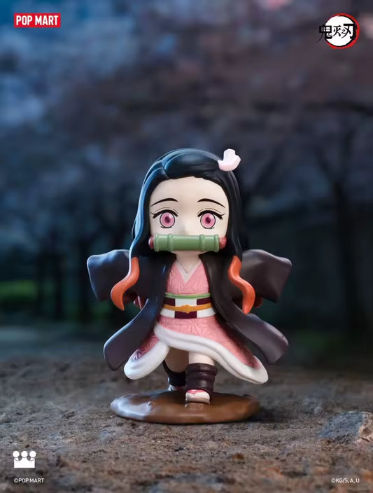 POP MART Demon Slayer Kimetsu No Yaiba Battle Figure Series Nezuko