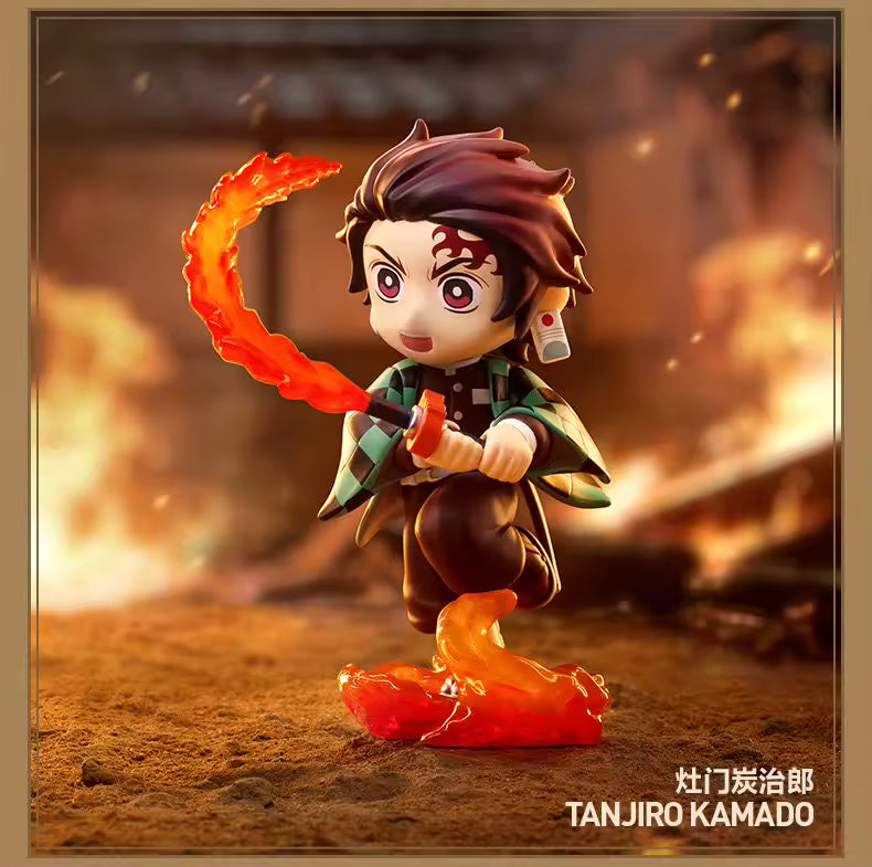 POP MART Demon Slayer Kimetsu No Yaiba Battle Figure Series Tanjiro