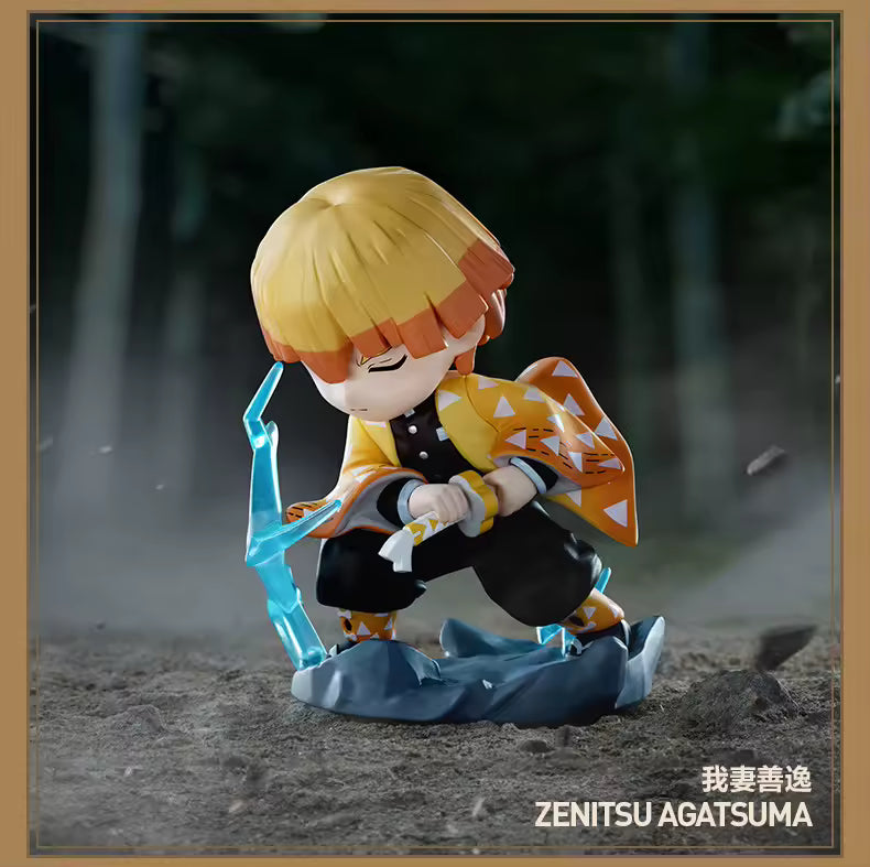 POP MART Demon Slayer Kimetsu No Yaiba Battle Figure Series Zenitsu