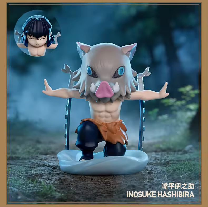 POP MART Demon Slayer Kimetsu No Yaiba Battle Figure Series Inosuke
