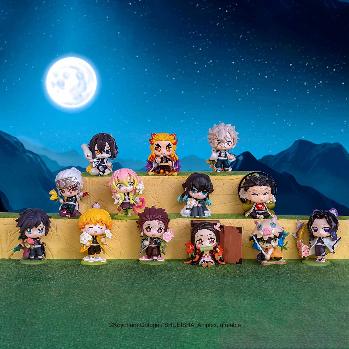 POP MRT Demon Slayer: Kimetsu no Yaiba Birth Flower Series Figures