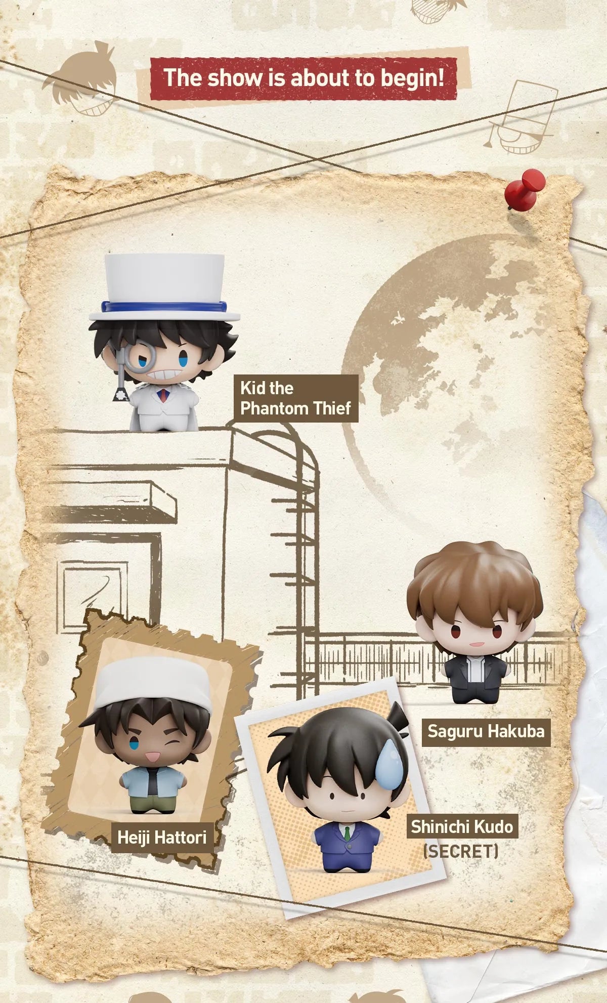 POP MART x GONG Detective Conan-Super Mini Figure