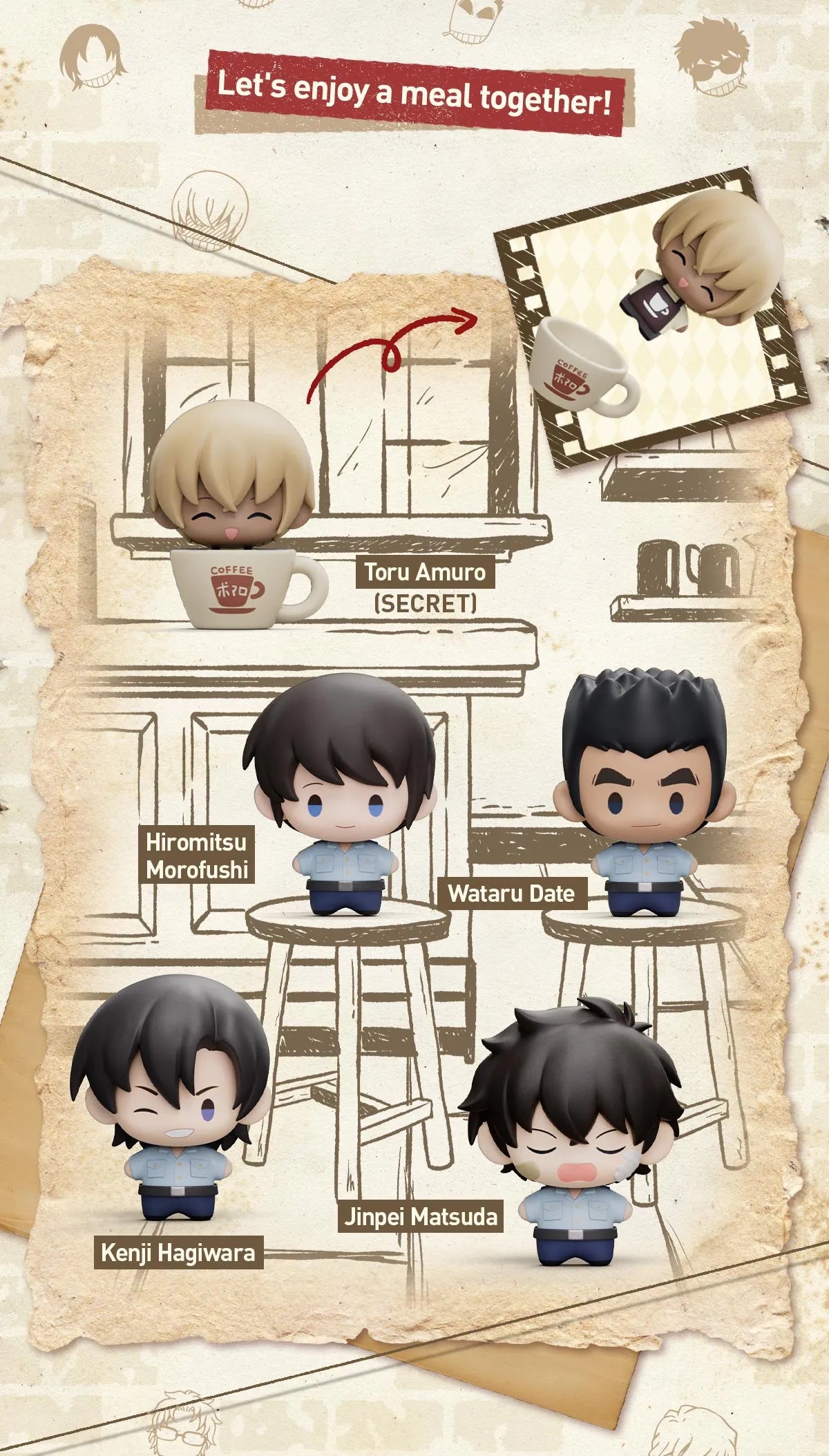 POP MART x GONG Detective Conan-Super Mini Figure