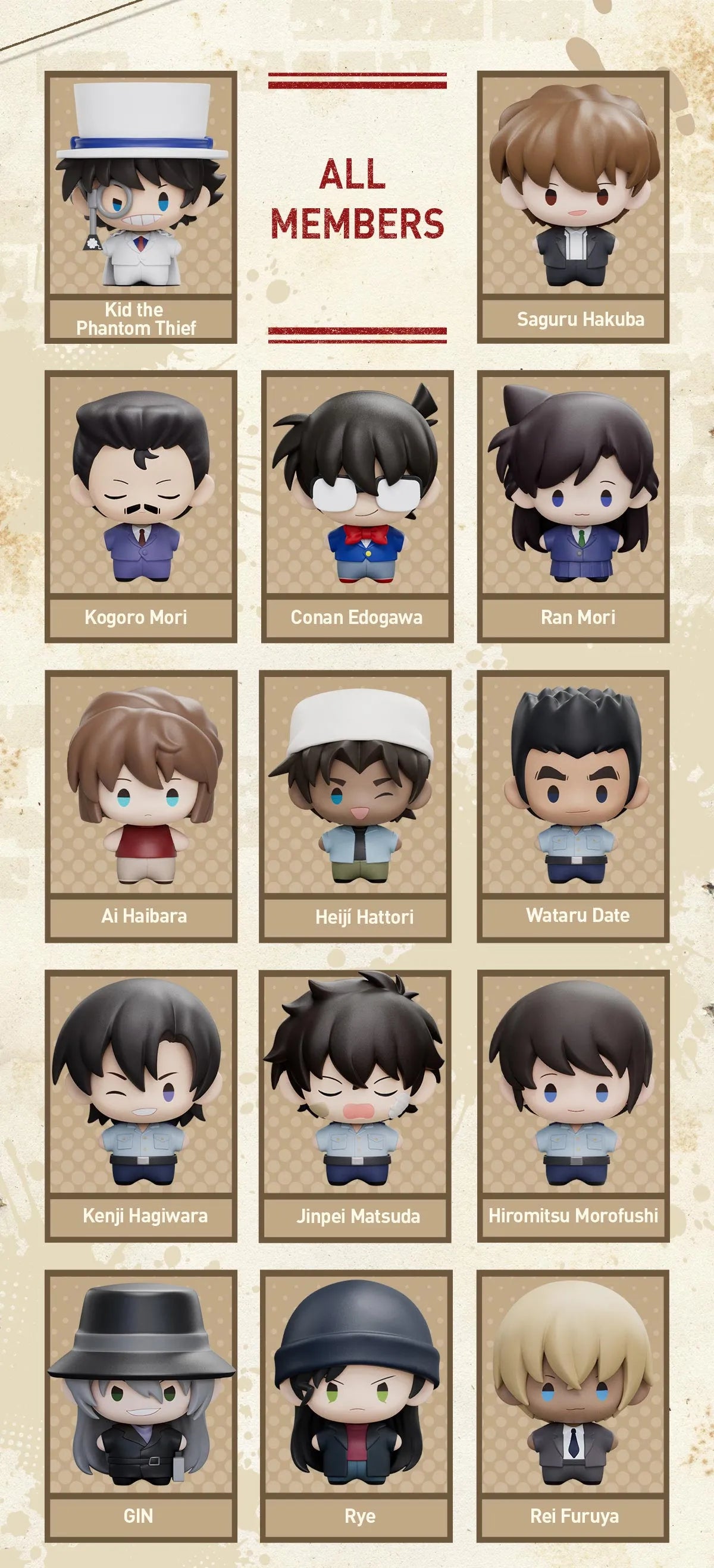 POP MART x GONG Detective Conan-Super Mini Figure