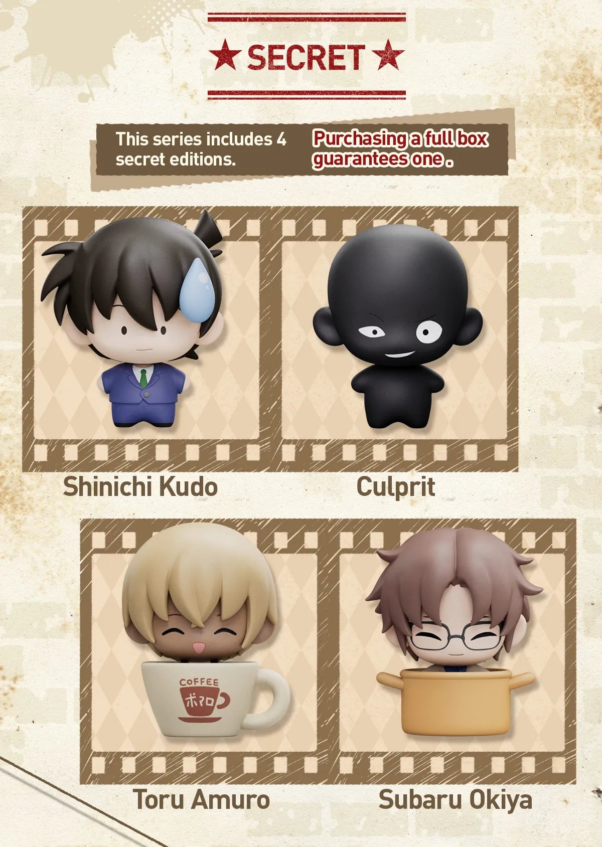 POP MART x GONG Detective Conan-Super Mini Figure