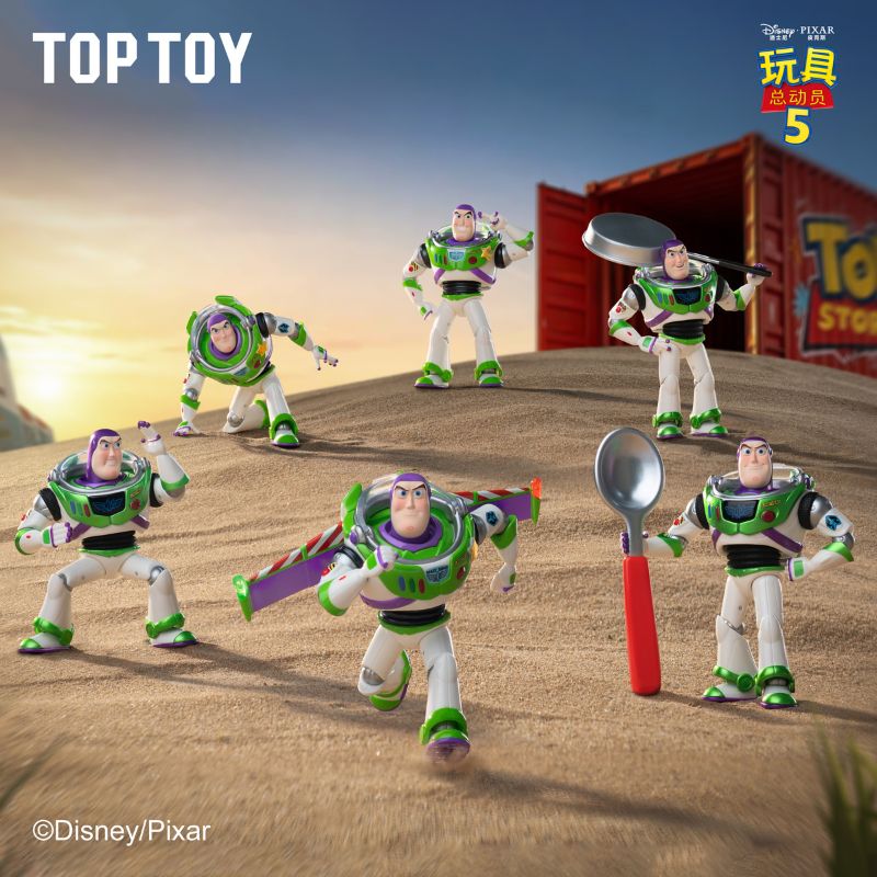 Disney Toy Story 5 Buzz Lightyear Adventure Series Figures Blind Box