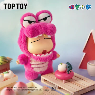 TOP TOY Crayon Shin-Chan Dress Up Party Series Vinyl Plush Keychains