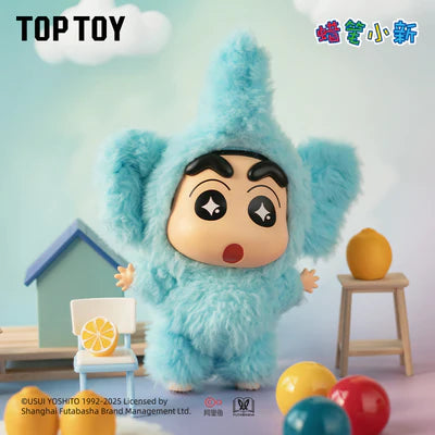 TOP TOY Crayon Shin-Chan Dress Up Party Series Vinyl Plush Keychains