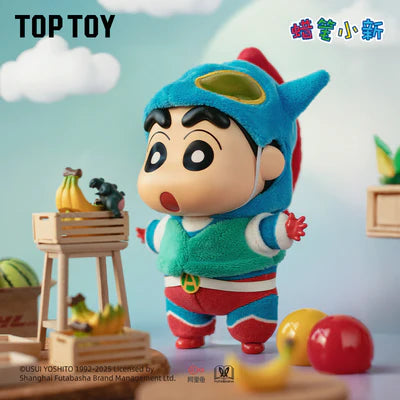 TOP TOY Crayon Shin-Chan Dress Up Party Series Vinyl Plush Keychains