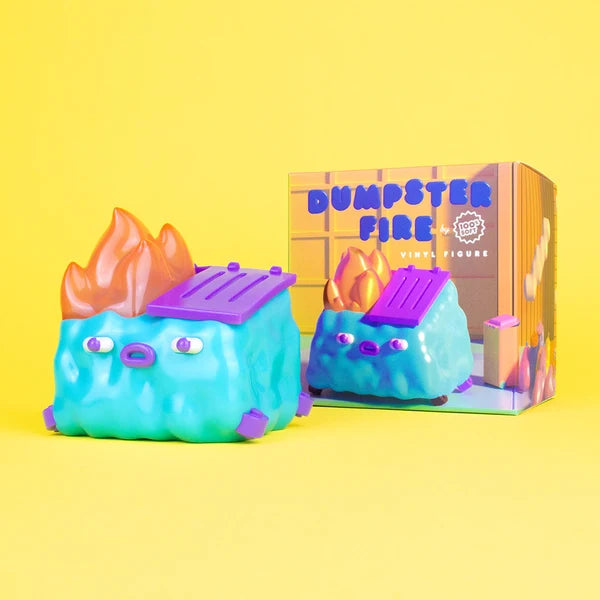 100% Soft Dumpster Fire - GlanderCo Vinyl Figure