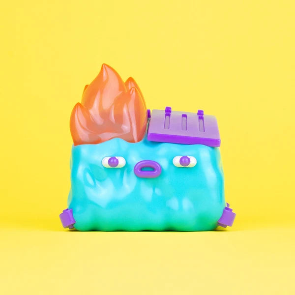 100% Soft Dumpster Fire - GlanderCo Vinyl Figure