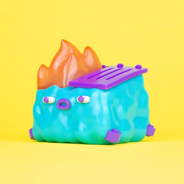 100% Soft Dumpster Fire - GlanderCo Vinyl Figure