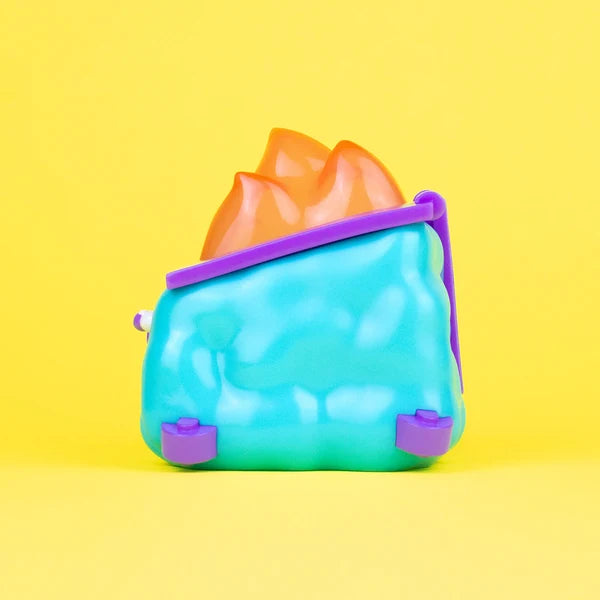 100% Soft Dumpster Fire - GlanderCo Vinyl Figure