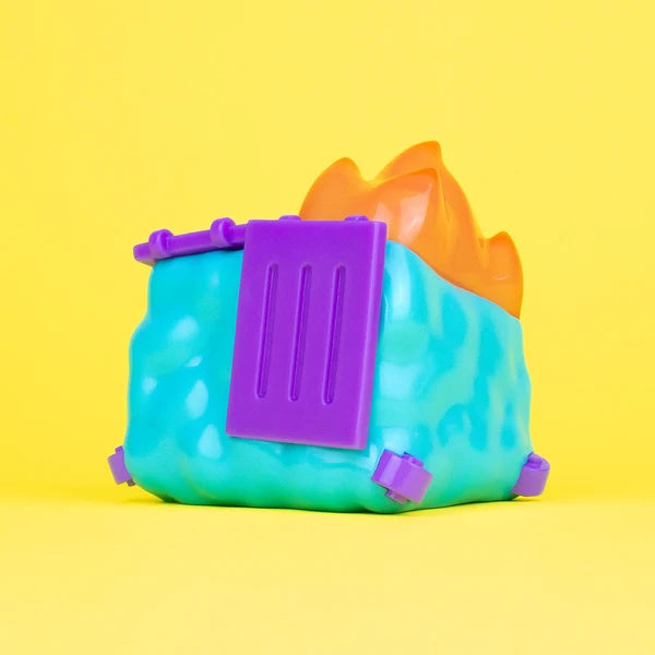 100% Soft Dumpster Fire - GlanderCo Vinyl Figure