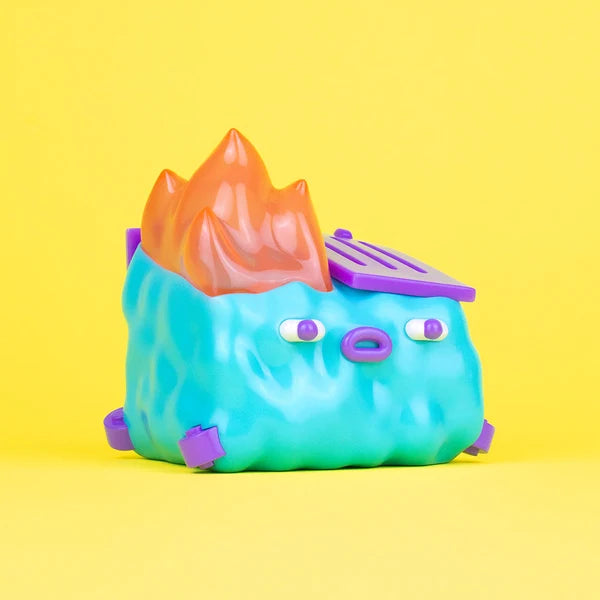 100% Soft Dumpster Fire - GlanderCo Vinyl Figure