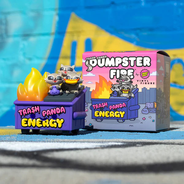 Dumpster Fire - Trash Panda Energy Vinyl Figure