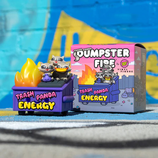 Dumpster Fire - Trash Panda Energy Vinyl Figure