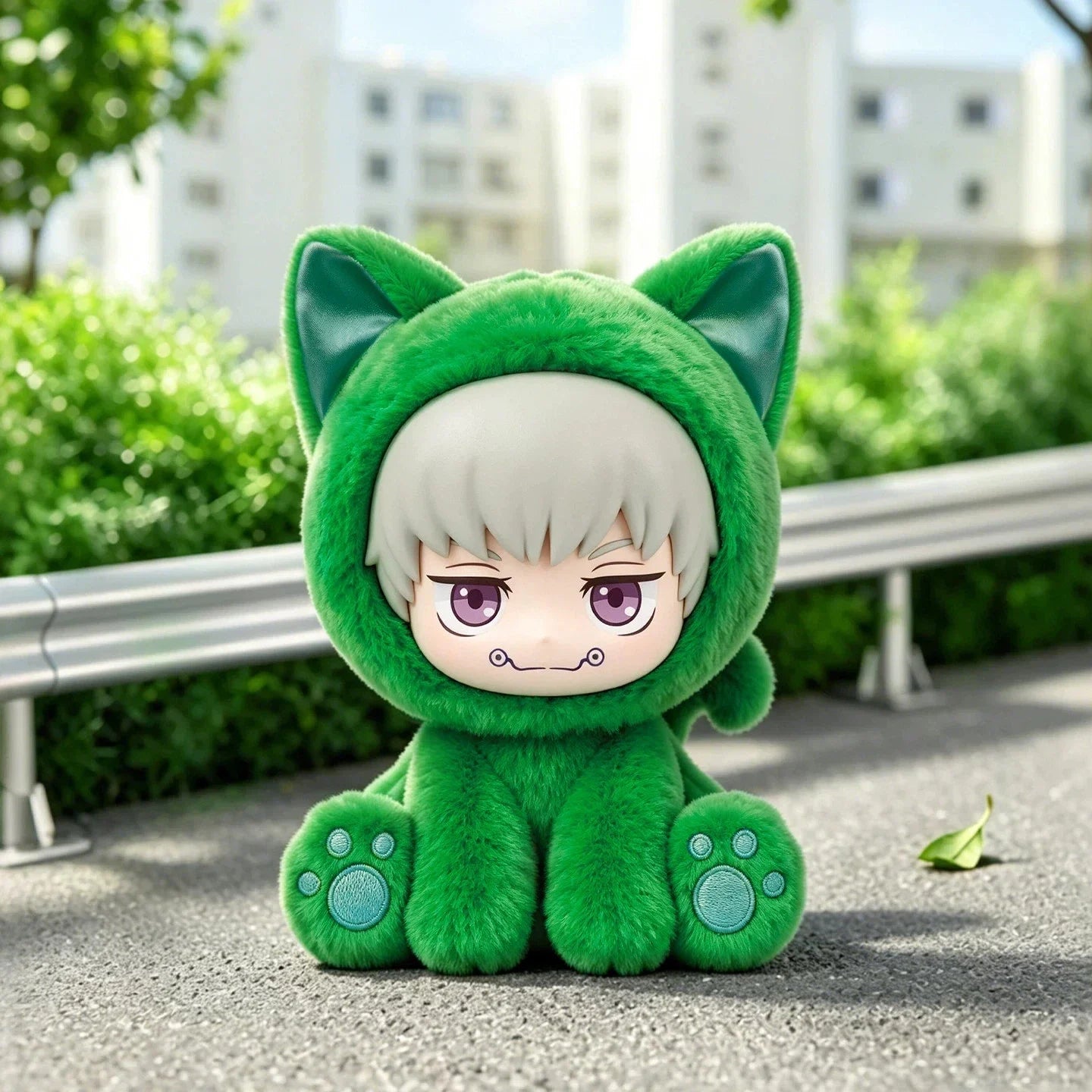 EAKI Jujutsu Kaisen Sitting Cat Party Plush Blind Box Series
