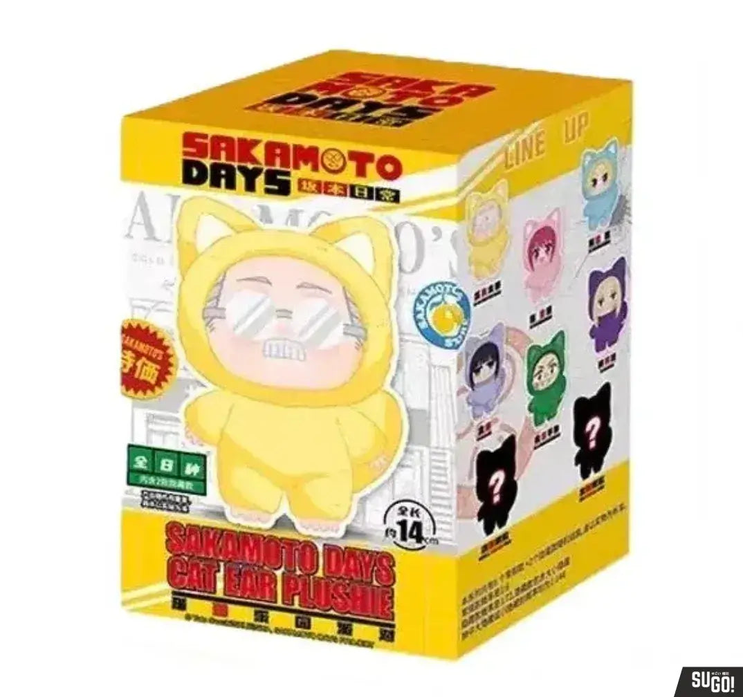 (PREORDER) EAKI Sakamoto Days Cat Ear Plush Blind Box Series