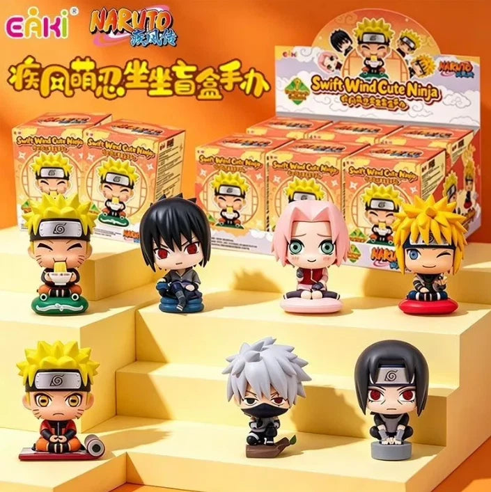 EAKI x Naruto Shippuden Swift Wind Cute Ninja Blind Box Series