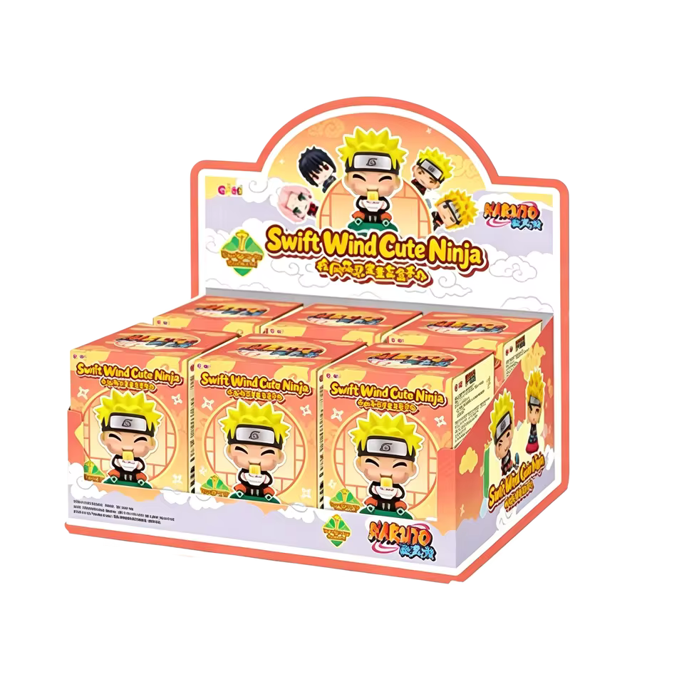EAKI x Naruto Shippuden Swift Wind Cute Ninja Blind Box Series