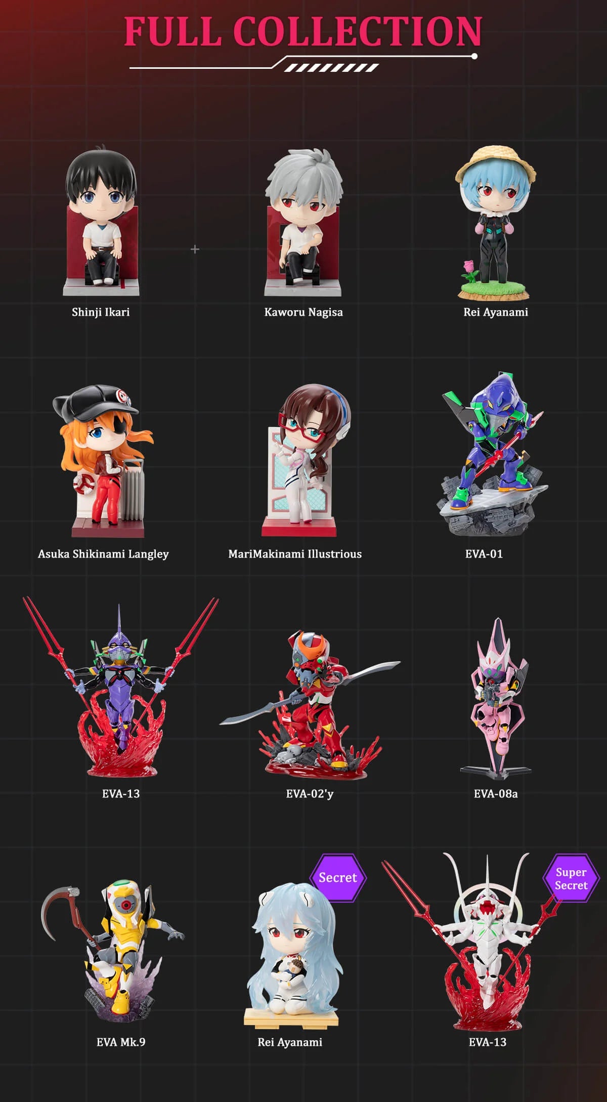 Funism Rebuild of Evangelion Eva Blind Box Series Vol.2