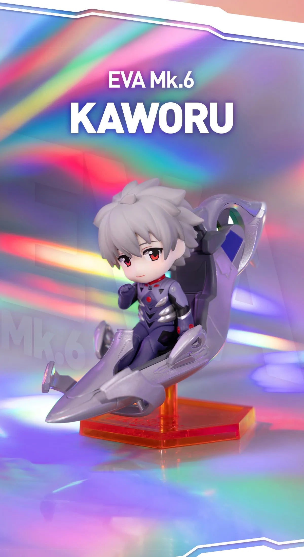 POP MART Evangelion Pilot Series Figures Kaworu