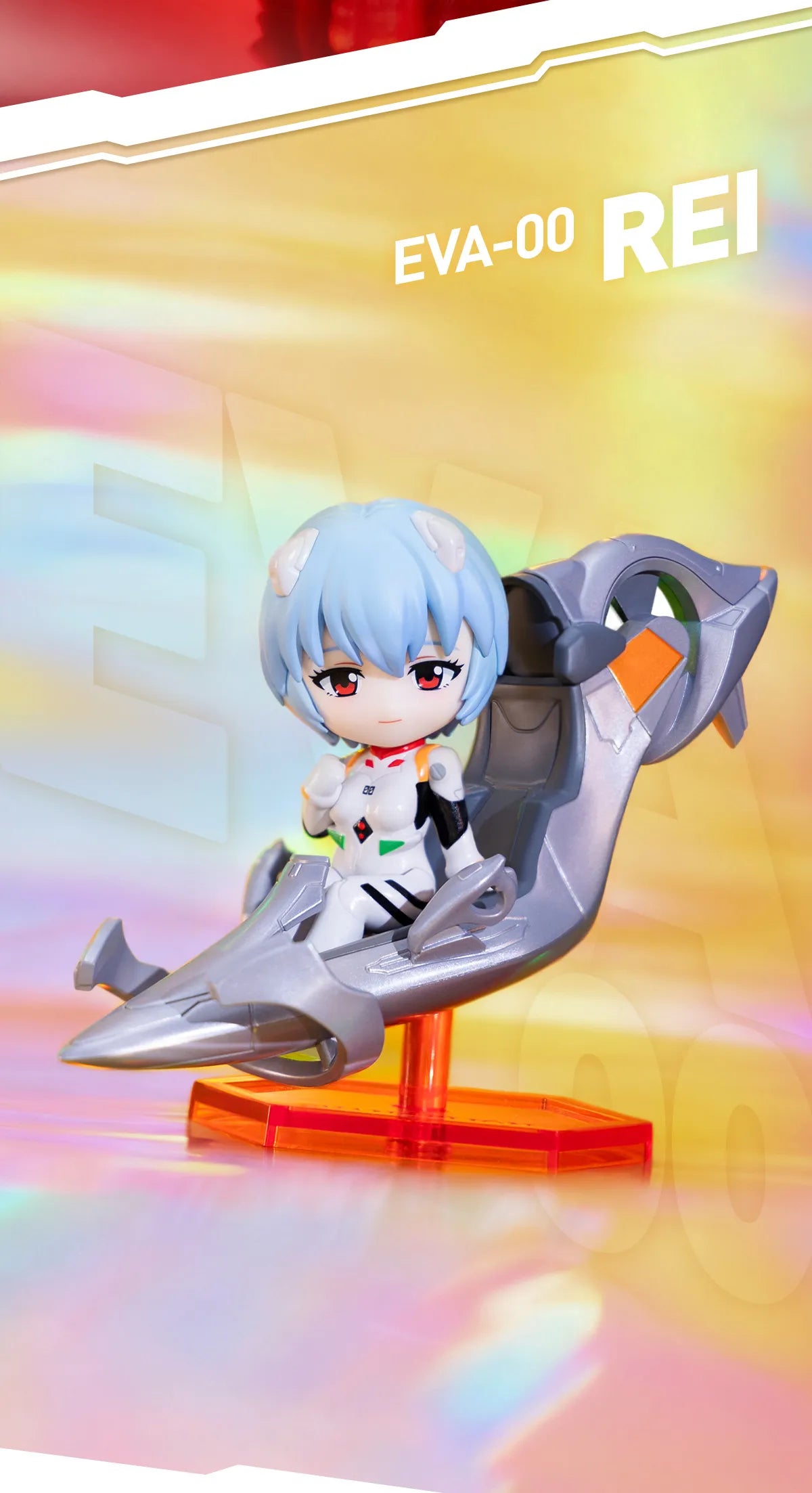POP MART Evangelion Pilot Series Figures Rei