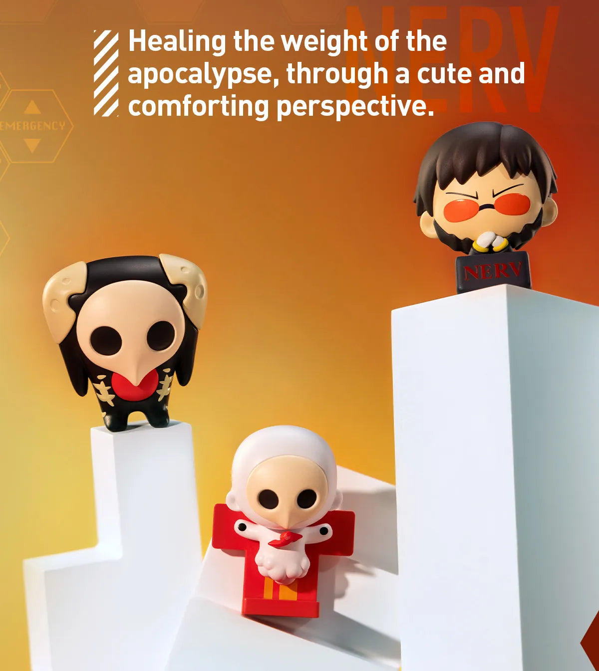 POP MART x GONG Evangelion Super Mini Blind Box Figure 