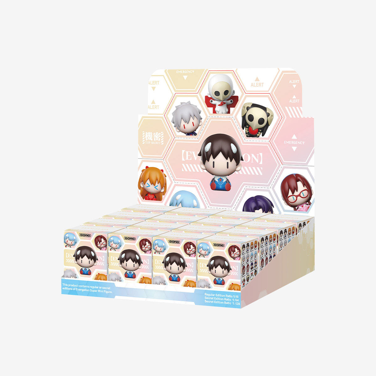 POP MART x GONG Evangelion Super Mini Blind Box Figure 