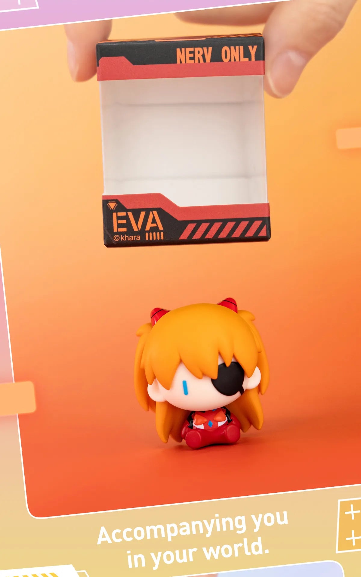 POP MART x GONG Evangelion Super Mini Blind Box Figure 