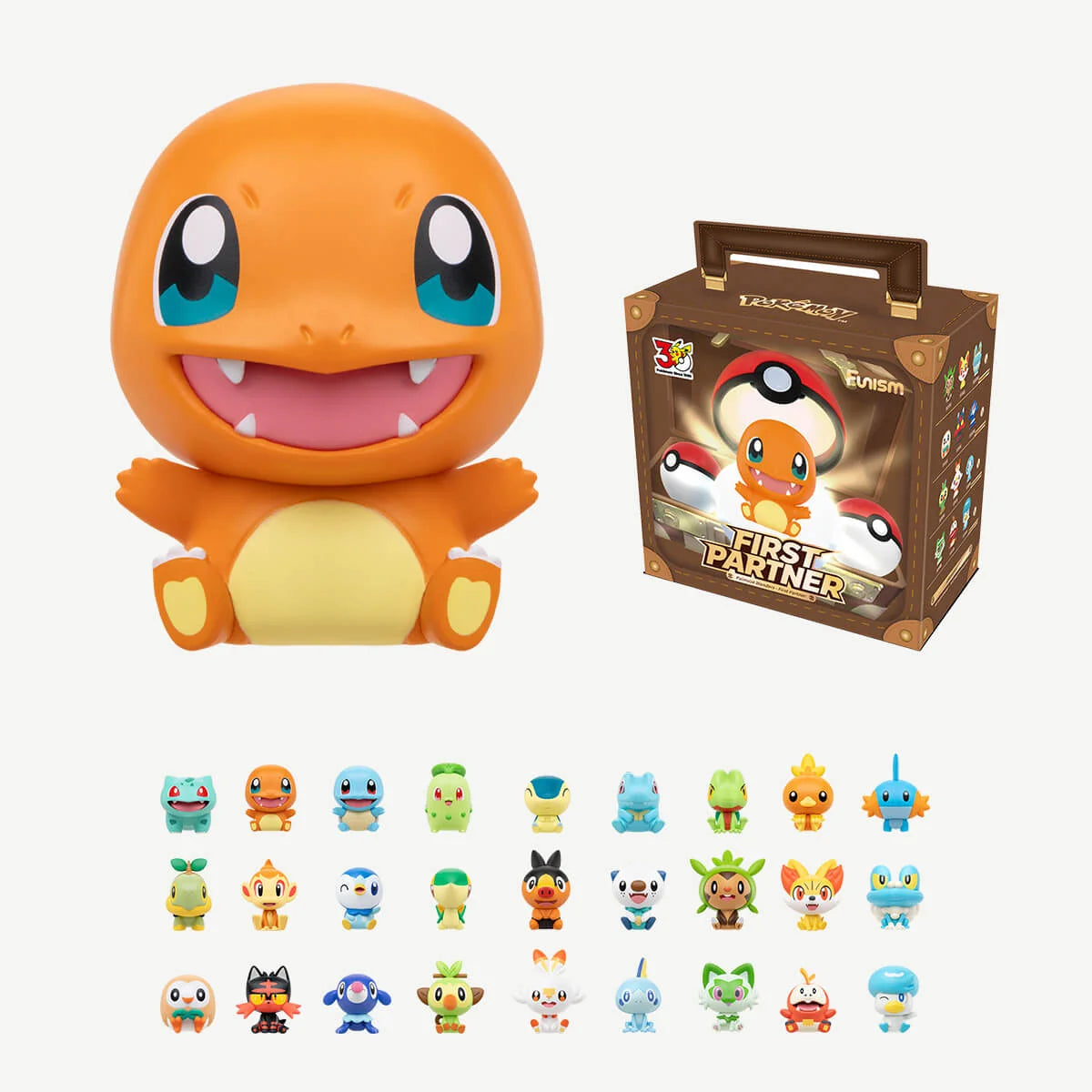 FUNISM Pokémon Palmsize Wonders First Partner Blind Box Figures