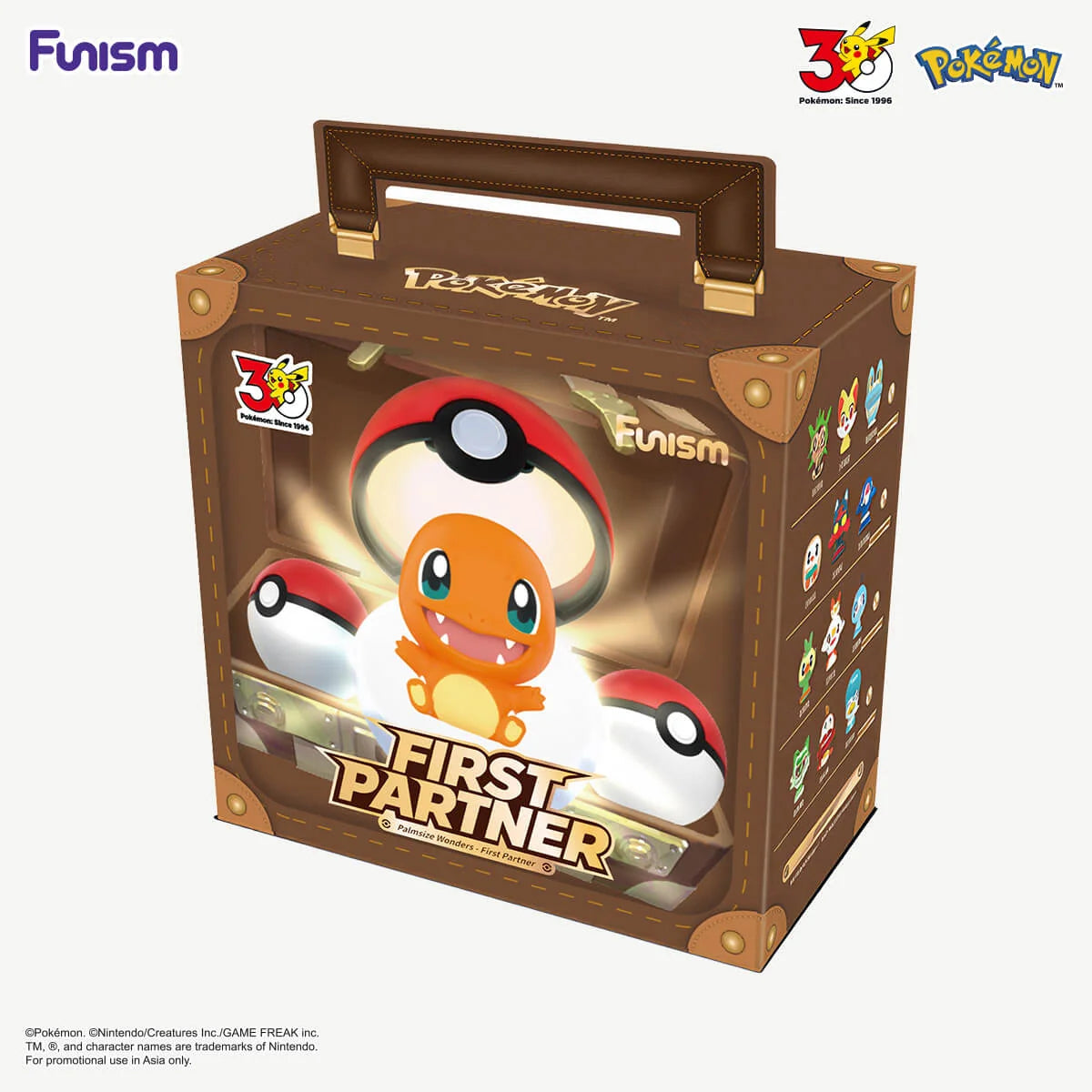 FUNISM Pokémon Palmsize Wonders First Partner Blind Box Figures