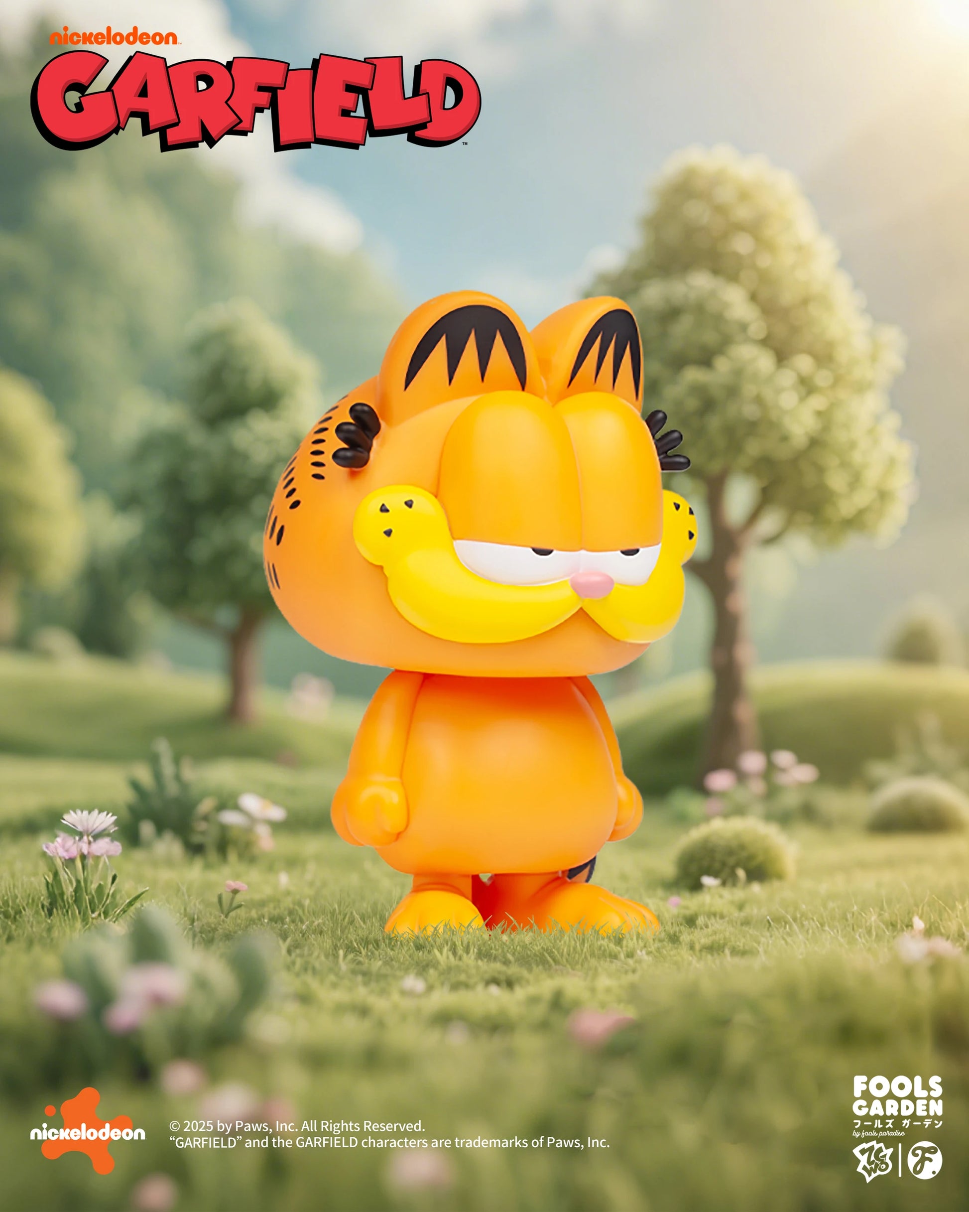 Fools Paradise Nickelodeon Garfield Vinyl Figure