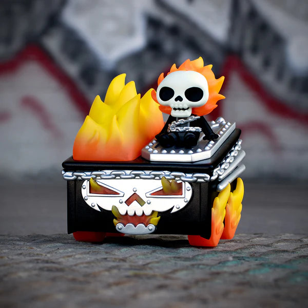 Ghost Rider Dumpster Fire Vinyl Figure