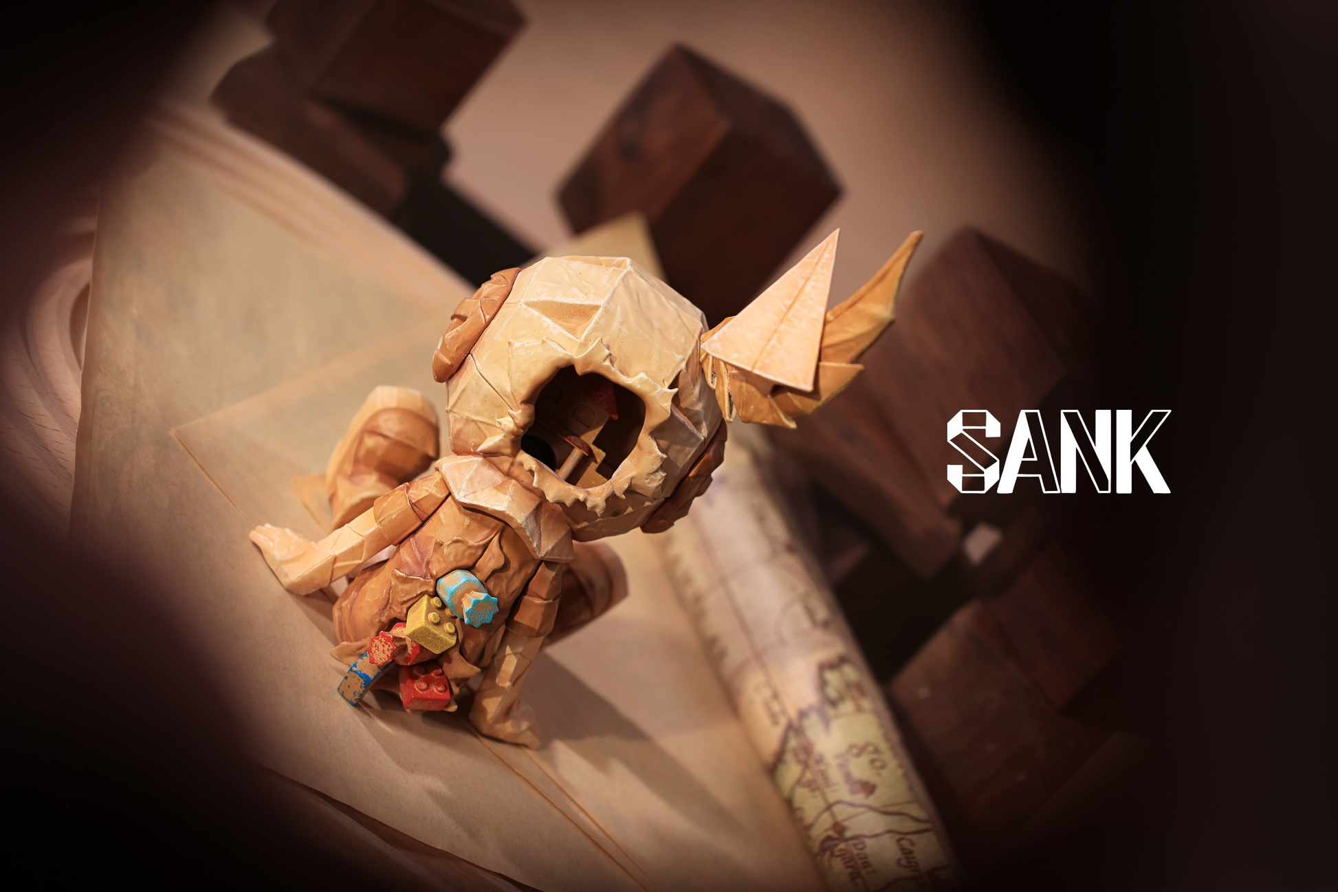 Sank Good Night Series-Folded Dreams Time Sketch