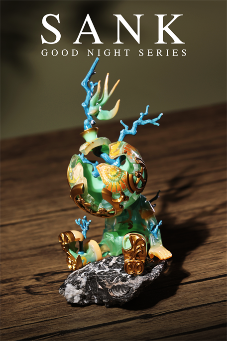 Sank Good Night Series - China Golden Dawn Art Figure