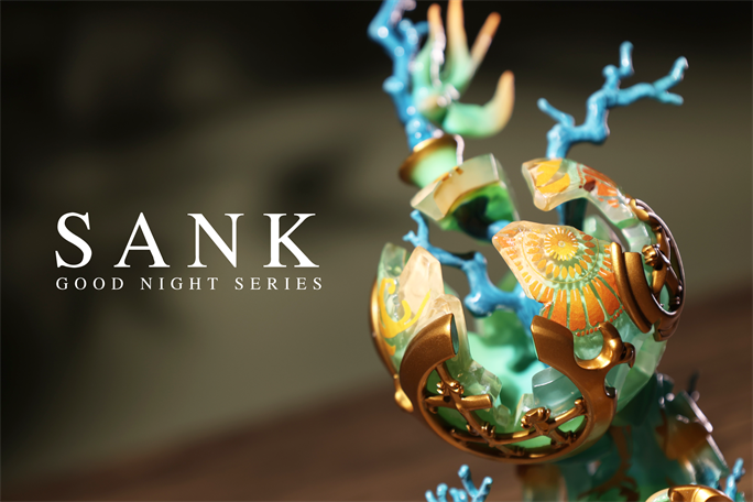 Sank Good Night Series - China Golden Dawn Art Figure