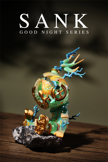 Sank Good Night Series - China Golden Dawn Art Figure