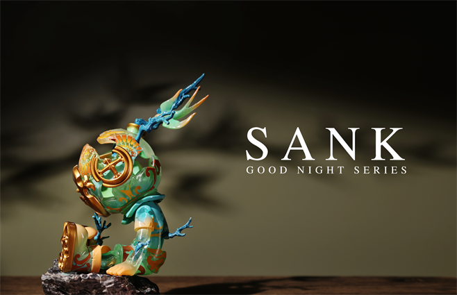 Sank Good Night Series - China Golden Dawn Art Figure